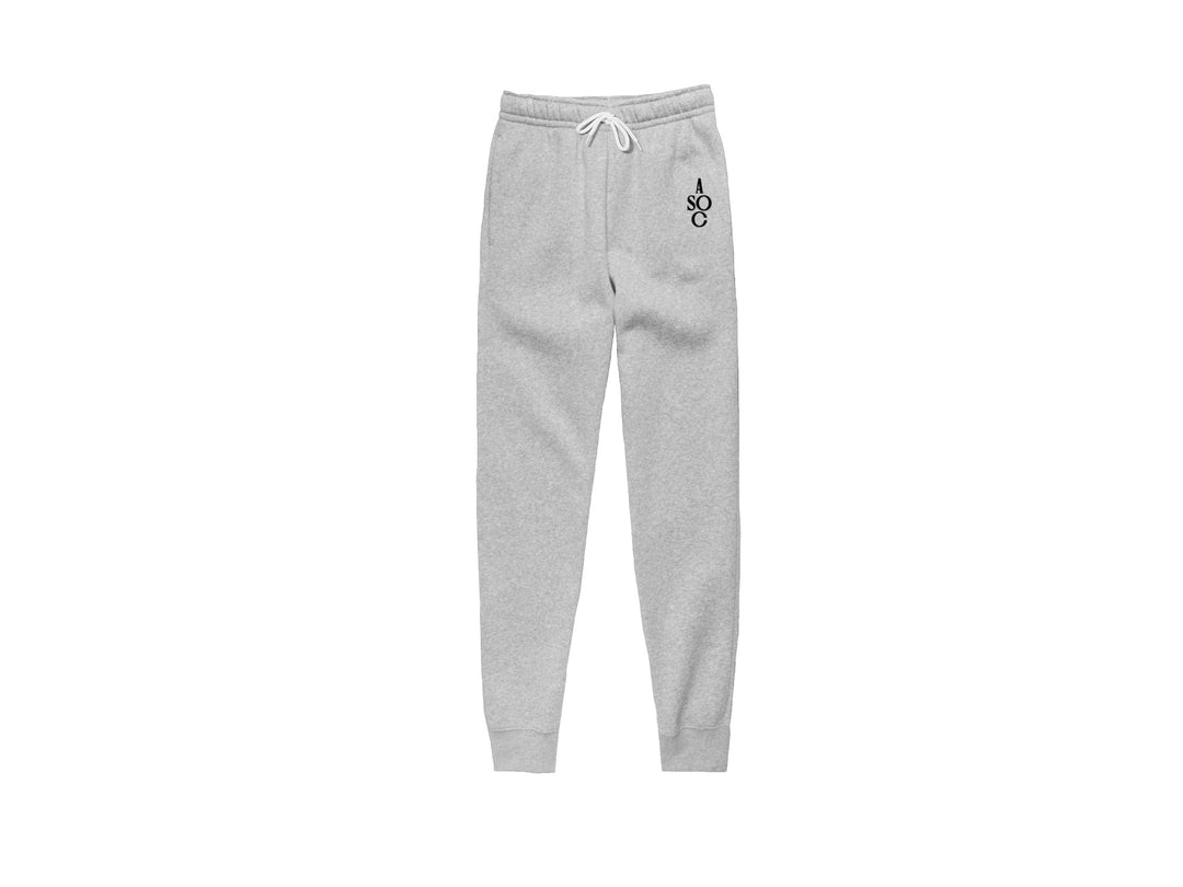 GREY STATE OF CALM COZY JOGGER BOTTOMS Unisex